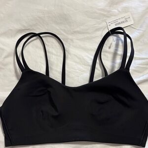 lululemon athletica Black Double-Strap Bralette